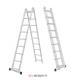 Non Insulated 5.02m 2X9 Joint Step Ladder