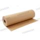 Wood Pulp 200gsm Kraft Paper Roll Pleating Paper , Pattern Paper CAD Plotter Paper