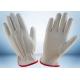 Industrial Cotton Work Gloves Width 8.8cm - 10.6cm With One Elastic Line