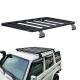 Black Powder Coat Aluminium Alloy Universal Roof Rack with Mounting Gutter For Toyota LC79