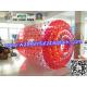 Colorful Transparent Hamster Inflatable Roller Ball 1.0mm PVC  / TPU