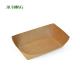 BSCI Custom Printed Biodegradable Paper Container For Hot Dog Hamburger