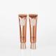 Rose Gold 30ml Aluminum Tube Packaging 131mm Squeezable Cream Tube Packaging 1oz