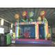 Water Park Flower Combo Airflow Bouncy Castle , Customized Kids Jumping Castle