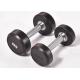 Gym Commercial Steel Core Round Head Dumbbell with different weight