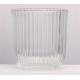 325ml Wedding Party Glass Candle Holders Elegant Transparent Design Home Decor