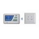 Electric Wall Heater Thermostat , Wireless Underfloor Heating Thermostat