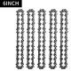 Gauge .058 8 Inch Guide Bar 3/8 Low Profile 1.3mm 33dl Semi Chisel Chain Saw Chain