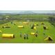 Fire Resistant Inflatable Sports Games , PVC Inflatable Paintball Arena for War Game