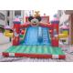 Cute Micky Mouse Commercial Inflatable Slide , Inflatable Garden Slide