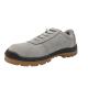 Embossed Leather Lightweight Safety Shoes , Waterproof Steel Toe Work Shoes