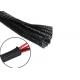 VW-1 Flammability PET Braided Cable Wrap Sleeving