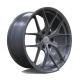 Deep Concave Forged Wheels Brushed Black Monoblock Alloy Rims 20 Inch