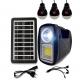 Outdoor Camping Solar Led Light Kits Mobile Charging 10W Panel System Mini