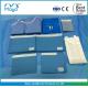 Blue Operating Theatre Drapes SMS PP Universal Surgical Pack