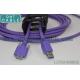 Screw Lock Camera USB Cable , Micro USB 3.0 Shield Good Signal High Flex Cable