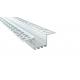 PMMA Recessed PC Cover LED Plasterboard Profile IP45 For LED Linear