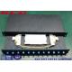 ST LC Sc Fiber Patch Panel 19 Inch Drawer Type 55dB Return Lossa Steel Material