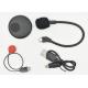 Lightweight 2.4G Motorcycle Bluetooth Headset Unique Speaker Design