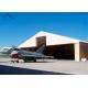 30m * 50m Helicopter Hangar / Fire Resistant And Durable Large Tents