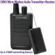 CW03 Micro Wireless Audio Transmitter+Receiver Listening Bug 500M Remote Sound Monitor