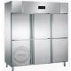 OP-A807 Factory Price Static Cooling Freezer Refrigerated Cabinet