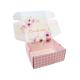 Custom Printed Folding Square Hart Decorative Pretty Gift Boxes For Tea Coffee Drinks