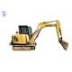 PC56 Used Komatsu Excavator Yellow Heavy Construction Equipment