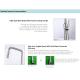 Angled Spout Single Hole Bar Faucet Motion Sensor Kitchen Tap With Extendable