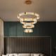 Luxury Chandelier Lights For Living Room Bedroom Kitchen Parallel Ring LED Chandelier(WH-MI-187)