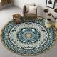 Persia Style Living Room Floor Carpet Circular Carpet Rugs Nonslip