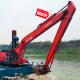 Long Reach Komatsu Excavator Boom Stick Two Section With Bucket