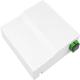 1 Core Plastic Fiber Optic Faceplate Socket Panel White Essential for FTTH Connection