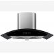 Stainless Steel Glass Arc Chimney Hood with Low Noise Electric Power Source Copper Motor