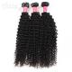 Natural Color Kinky Curly 100g Peruvian Virgin Hair  Can Be Dye Permed
