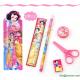 Cheap Gift Children Student Cartoon Stationery Set Pencil Set in Blister Card