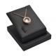 PU Leather Chain Necklace Display Stand Chemical Resistance For Jewellery Store Showcase