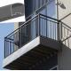 Outdoor Aluminum Hand Railings For stairs , exterior hand railings