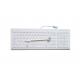 Magnetic Medical Silicone Keyboard With X Structure Scissor-Switch Key Core