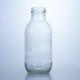 300ml Round Glass Milk Bottle with Lid Liquor Storage Solution Decal Surface Handling