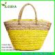 LUDA sea grass fiber hand plaited natural straw beach totes wholesale bags