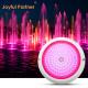 Led Swimming Pool Light Rgb AC12v Resin Filled Flat RGB ABS Body Warm White Surface Mounted Factory Customized