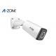 2.0 megapixel Bullet Surveillance Cameras Night Vision 4pcs Array LED 2 Year Warranty