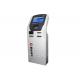 Custom Logos Payment Kiosk System , Automated Payment Machine High Safety Performance