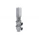 Stainless Steel Sanitary Valves - Pneumatic Shut-off and Diverter Valve