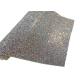 Elastic Fabric Backing Silver Glitter Fabric Soft And Sparkle Material