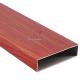 6063 Oak Wooden Extruded Aluminium Profiles For Construction