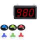High Quality Wireless Table Pager Service Call Button System with Display Receiver