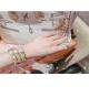 Serpenti 18K Gold Diamond Jewelry Customizable For Girlfriend / Wife wish jewellery china
