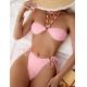 Ruched Bikini Style For Women Stylish Comfortable And Durable In Stock High-Elastic Fashion Sexy Europe Comfortable